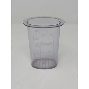 ONE Braun Food Processor Food Stock Pusher 4243 4258 4259 4261 4262 Clear